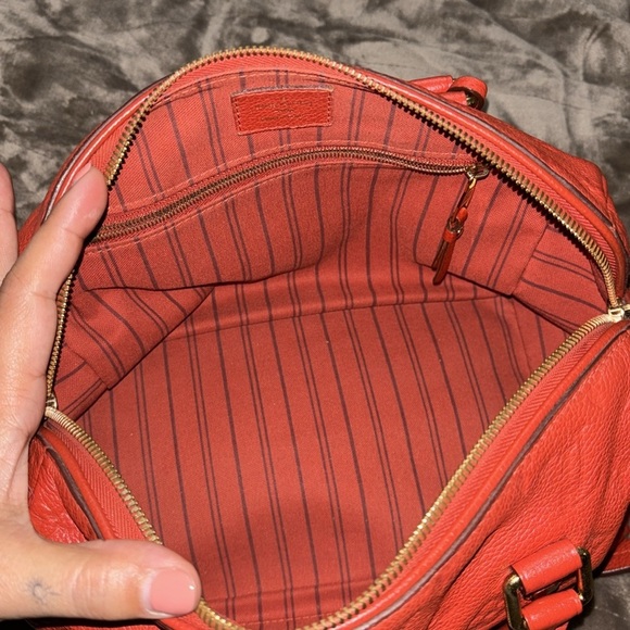 LV red empriente bandoliere 25 and wallet - Picture 3 of 13